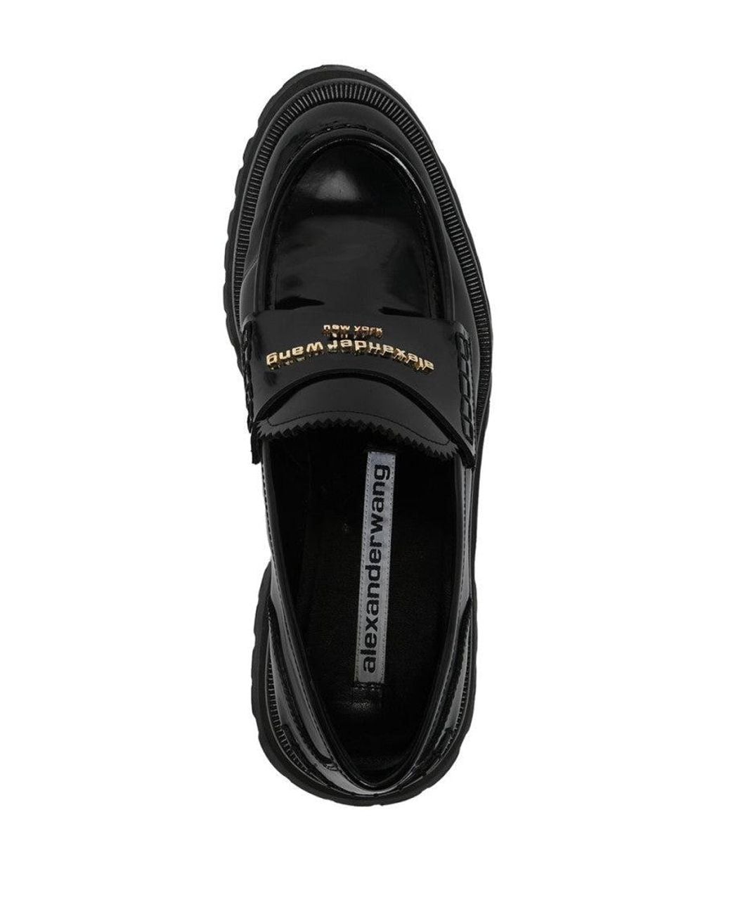 Alexander Wang Black Leather Loafers