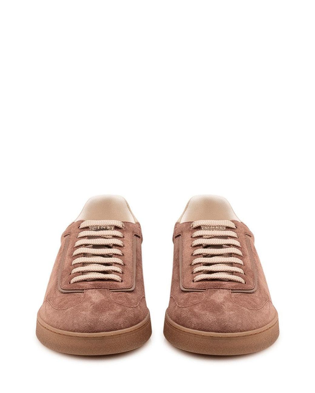 Brunello Cucinelli Brown Lace-Up Sneakers for men