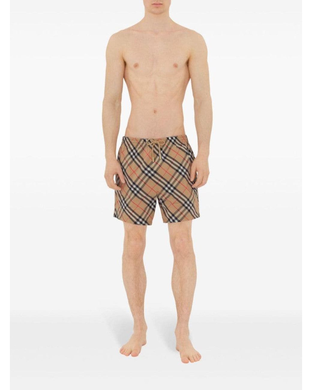 Burberry Multicolor Swim Shorts for men