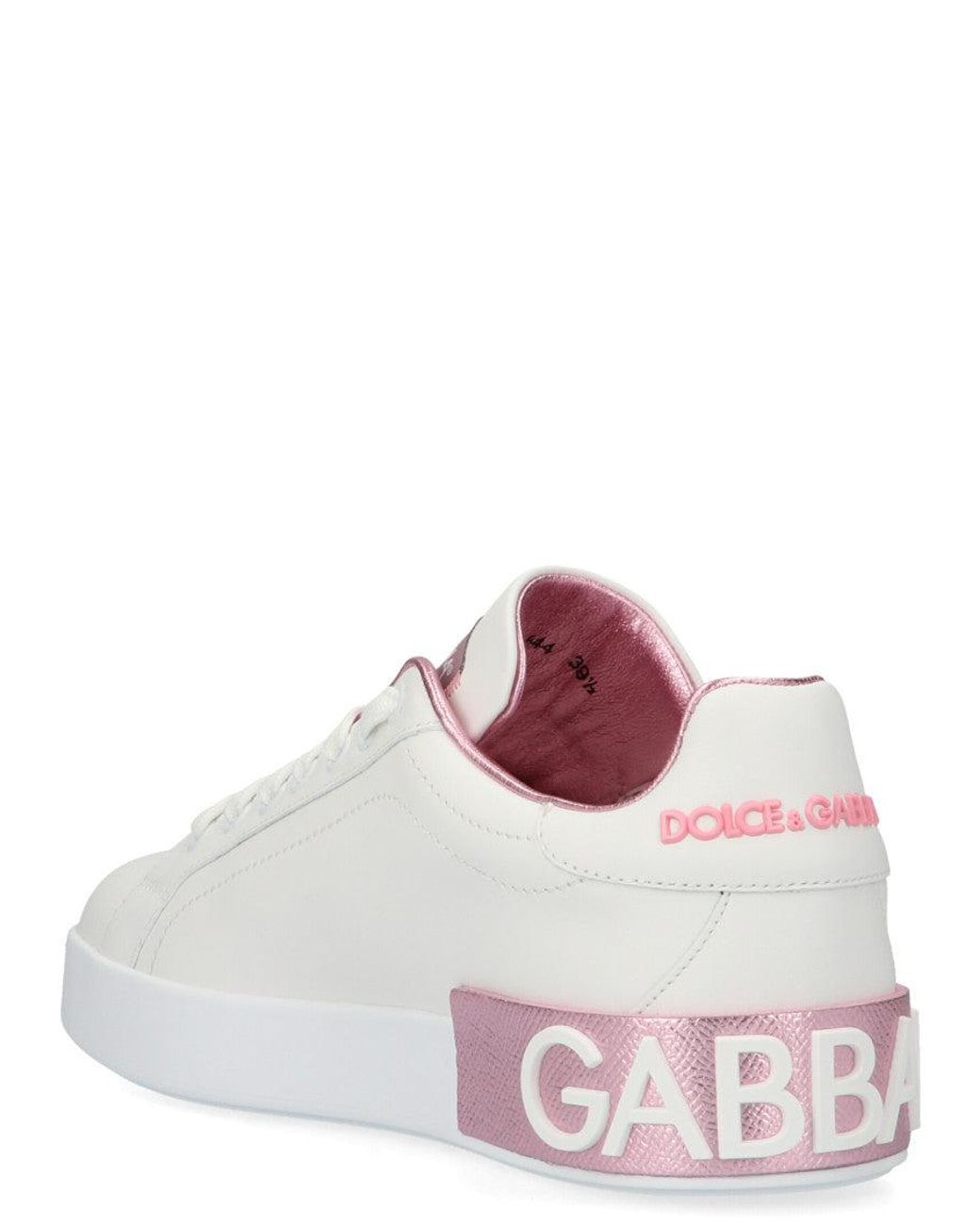 Dolce & Gabbana White Portofino Sneakers