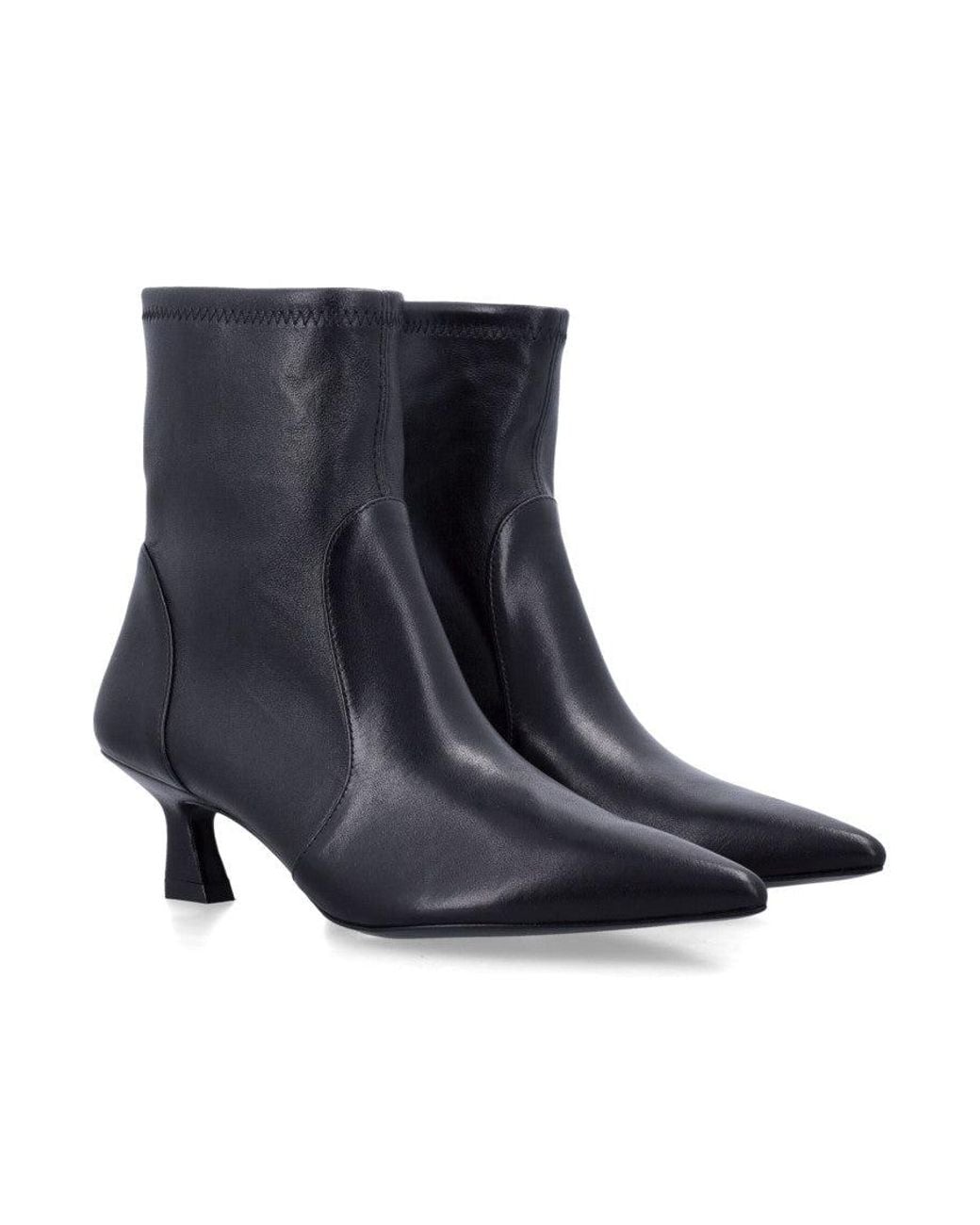 Stuart Weitzman Blue Leather Classic Boots
