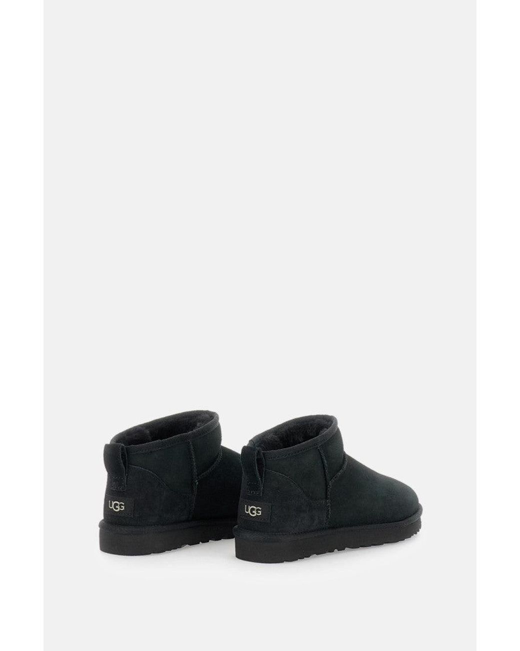 Ugg Black Classic Mini Boots for men
