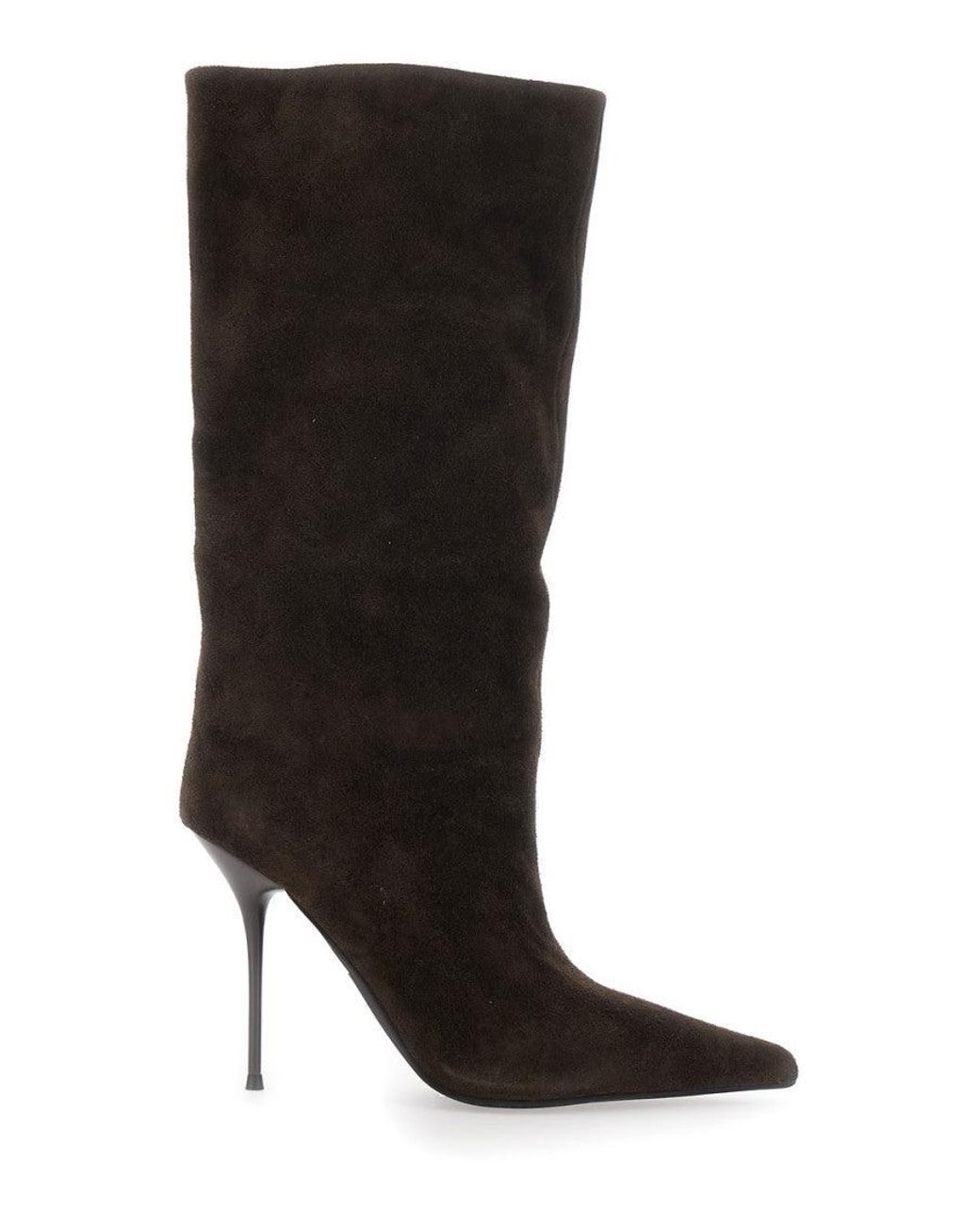 Jeffrey Campbell Black Pointed-Toe Boots