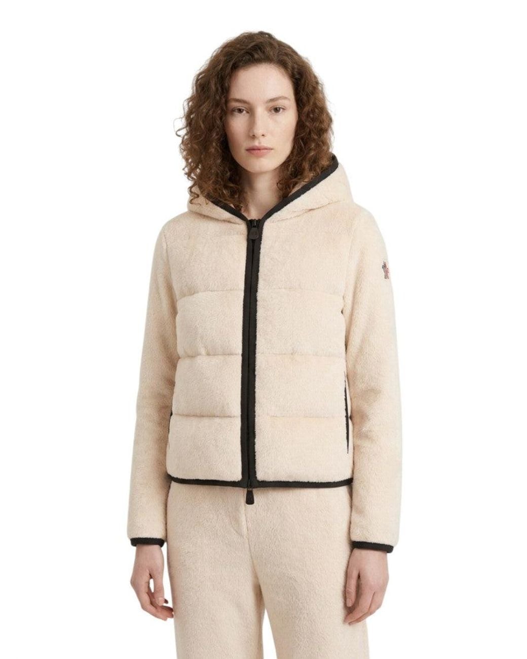 Moncler Natural Off Hood Jacket