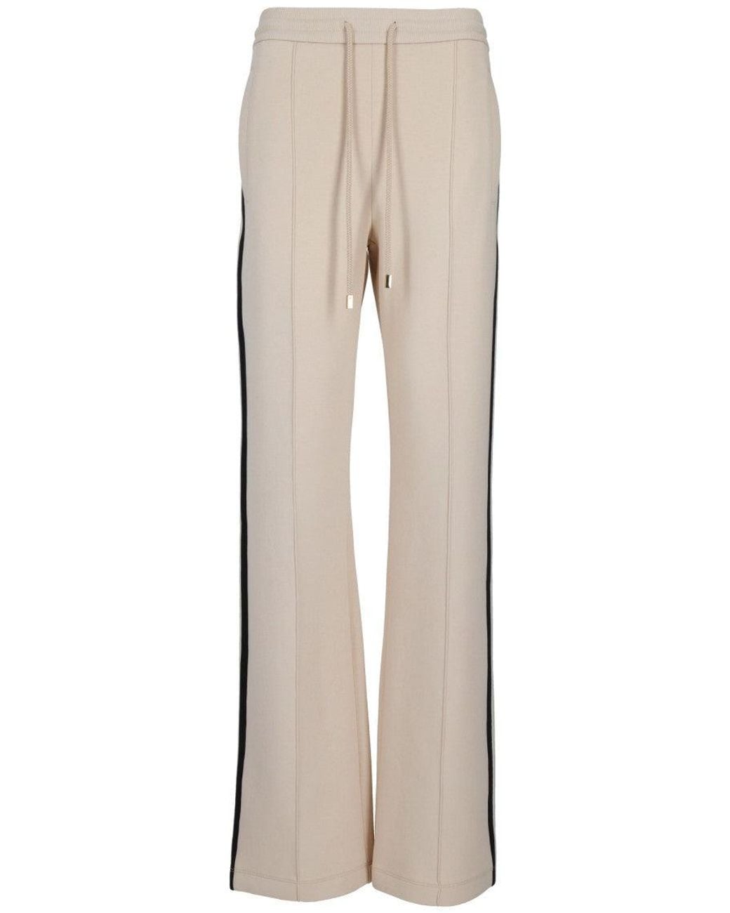 Max Mara Natural Off Relaxed Drawstring Pants