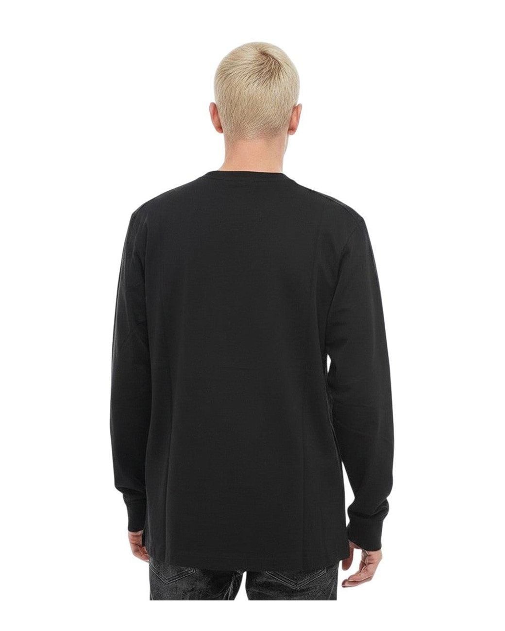 DSquared² Black Logo Crew Neck T-Shirt for men