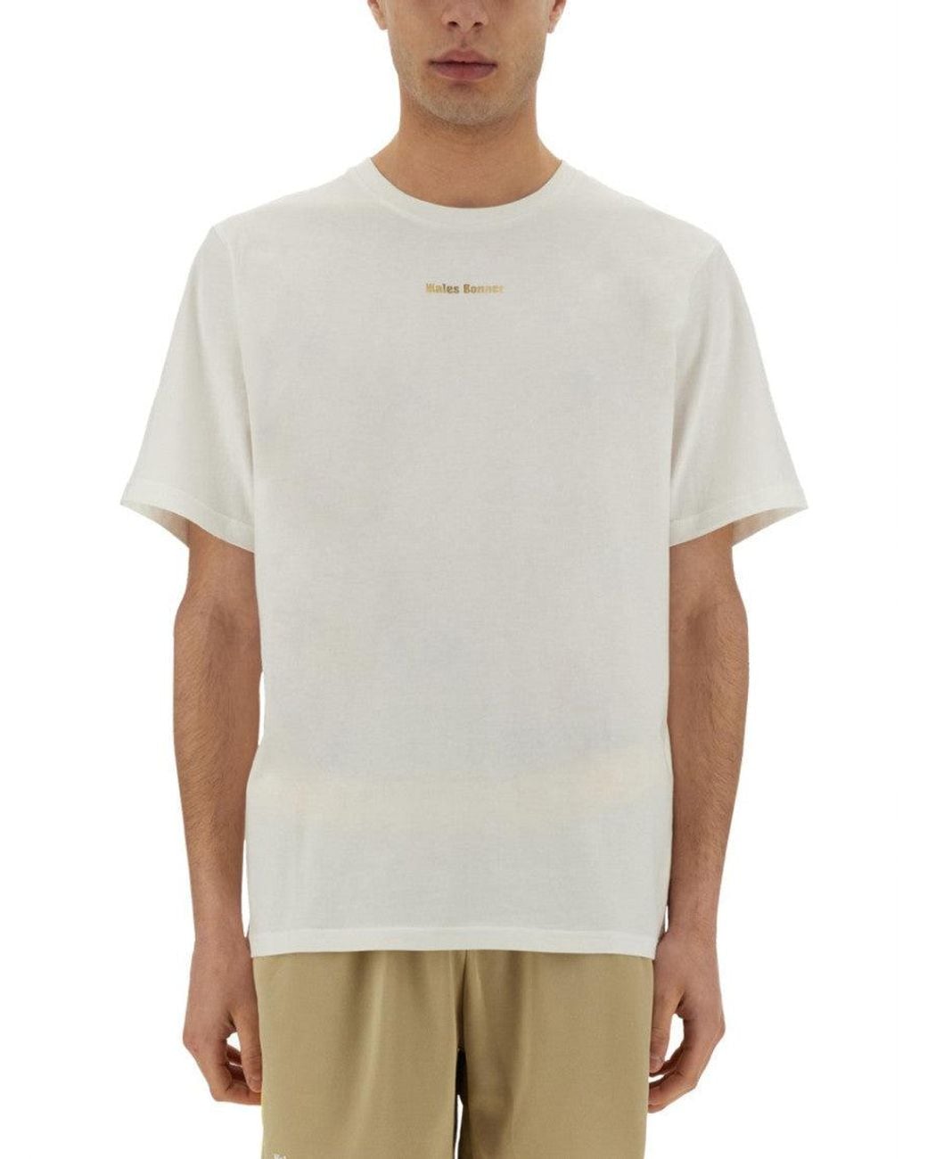 Wales Bonner White Short Sleeves T-Shirt for men