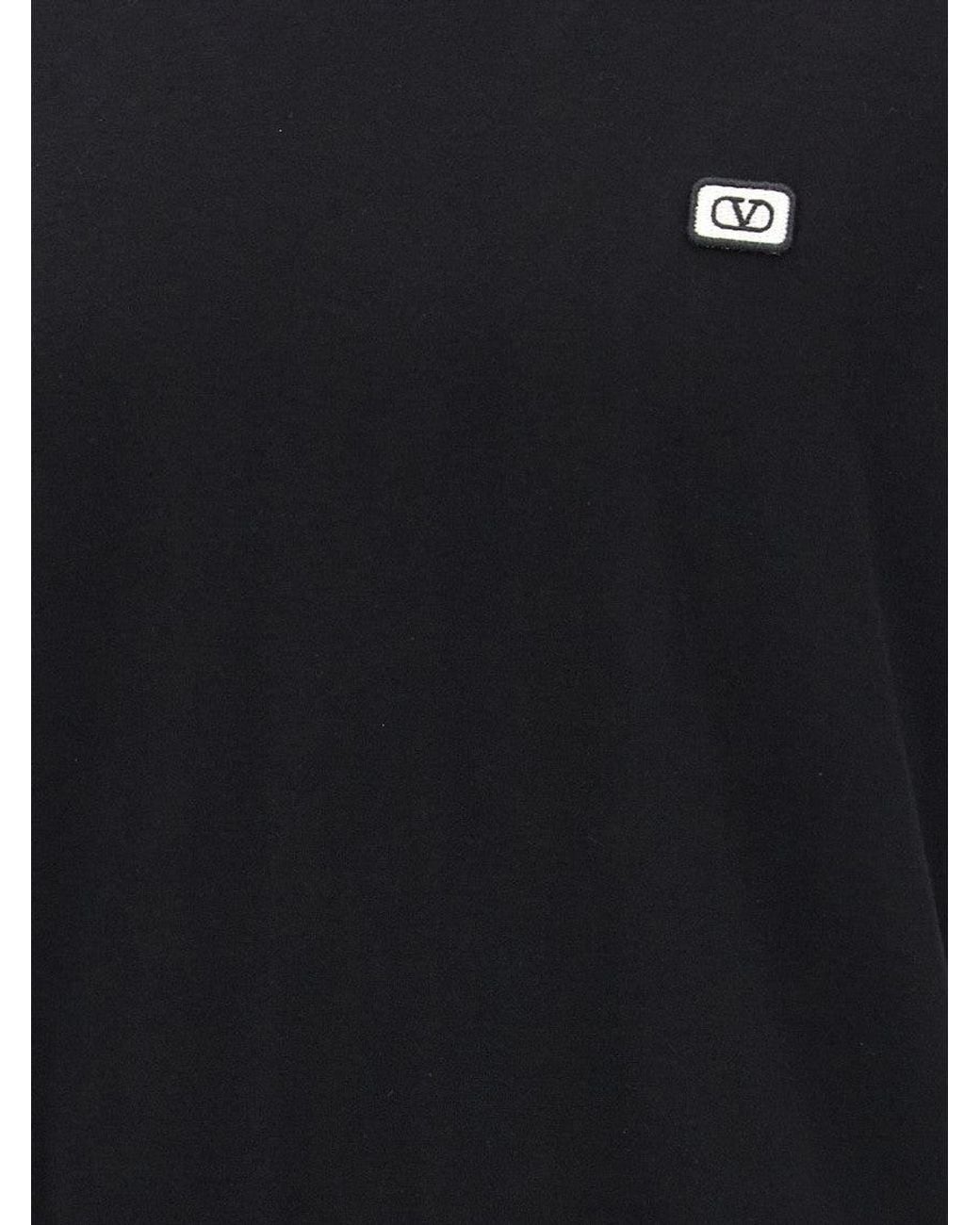 Valentino Black Vlogo Polo for men