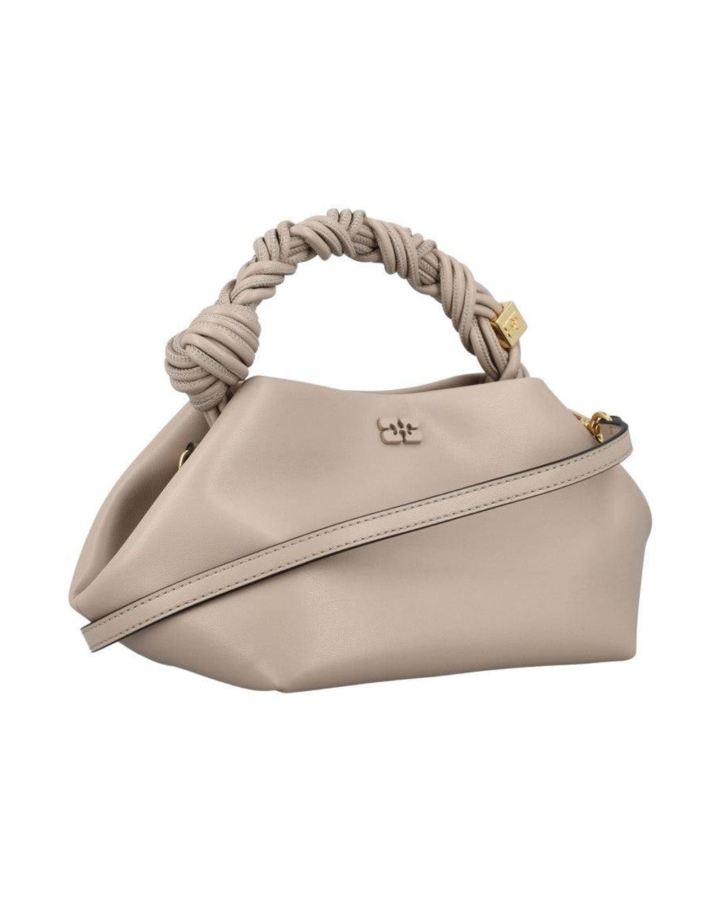 Ganni Metallic Bou Crossbody Bag