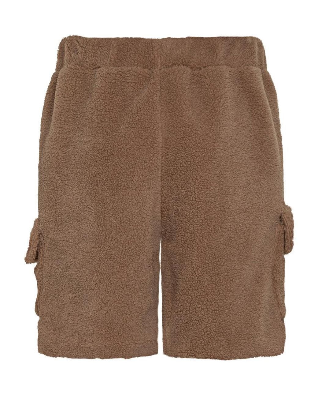 Barrow Brown Solid Shorts for men