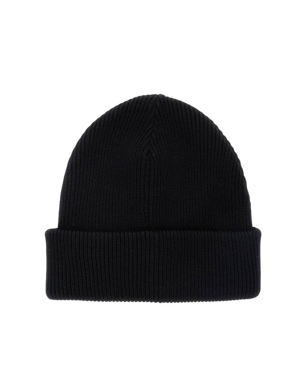 Gucci Black Knitted Beanie Cap for men