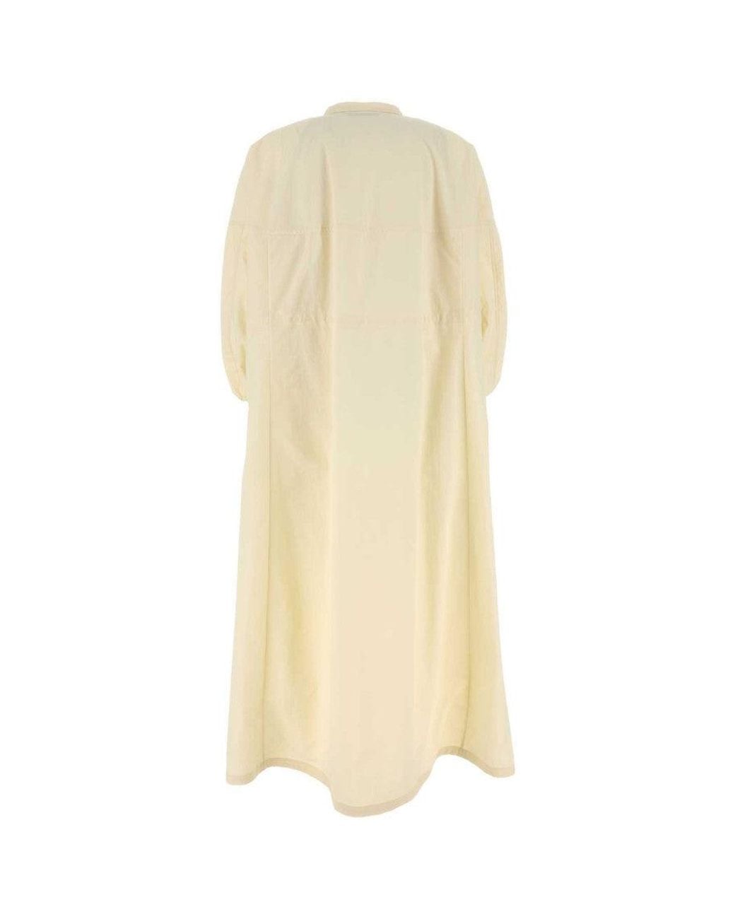 Herno Natural Nylon Laminar Dress