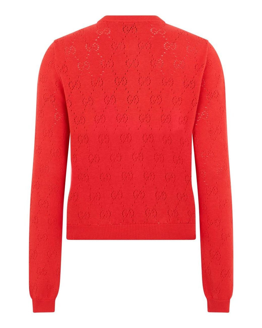 Gucci Red Crew Neck Sweater