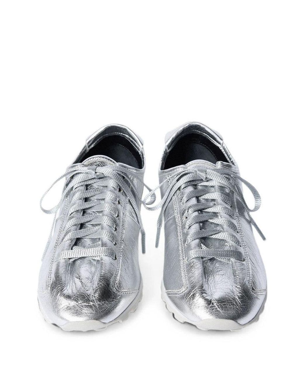 Jacquemus White Solid Collection Sneakers