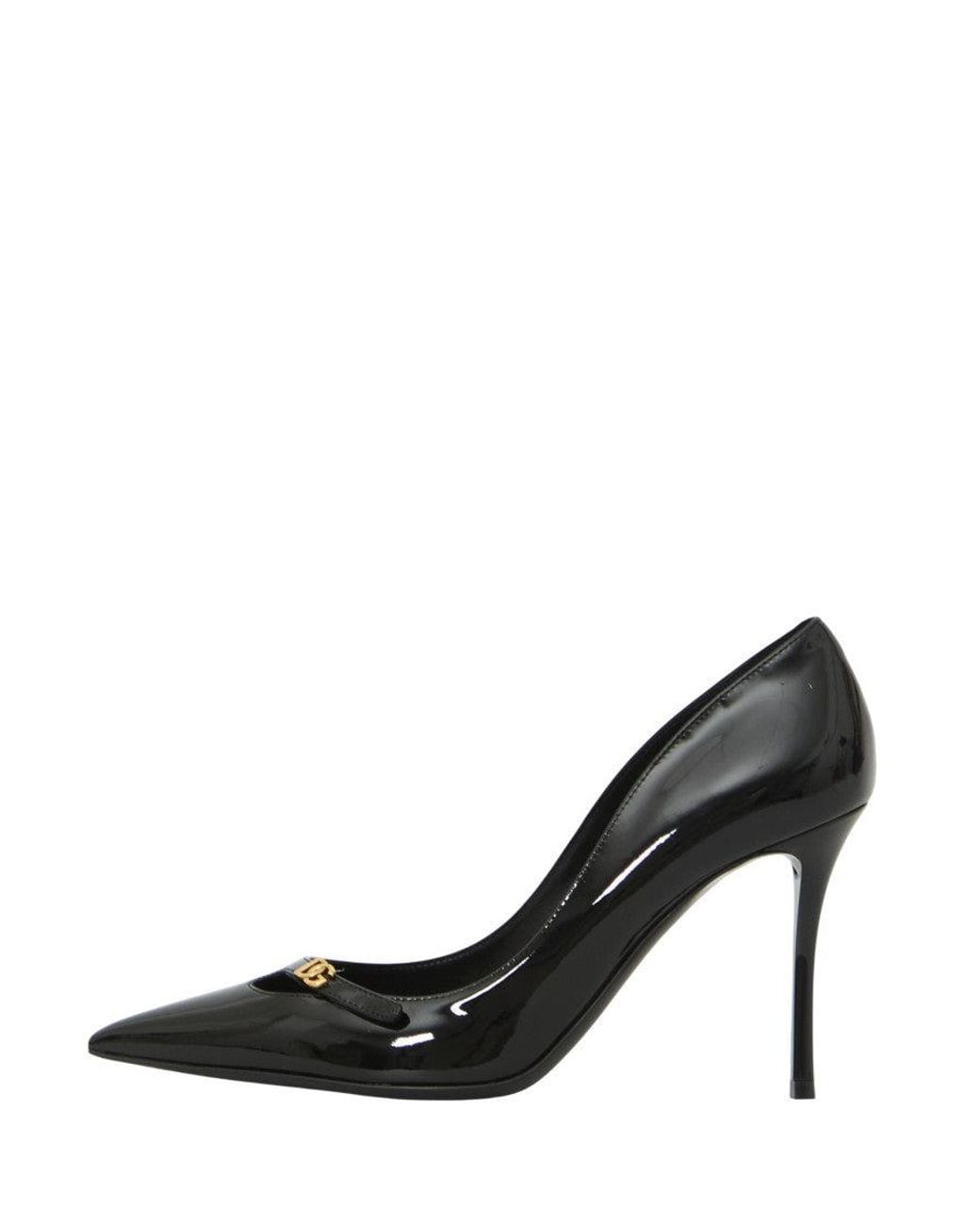 Dolce & Gabbana Black Leather Pumps