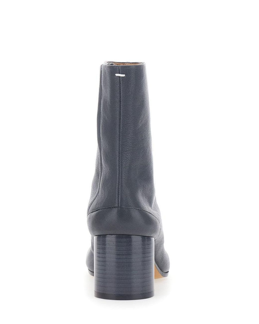 Maison Margiela Blue Dark Ankle Boots