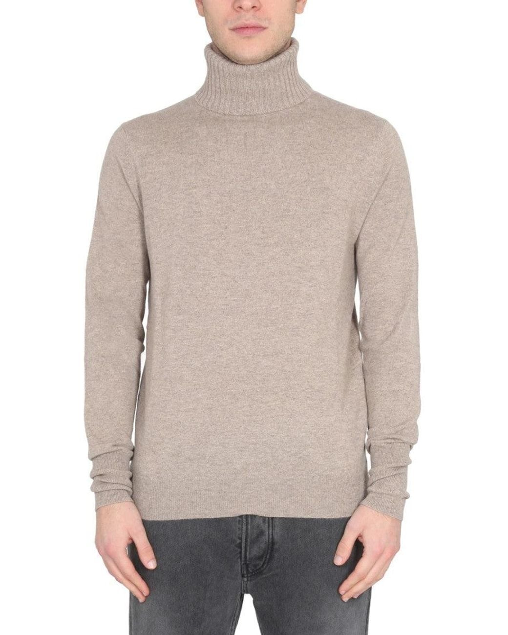 Ballantyne Gray Turtle Neck Sweater for men