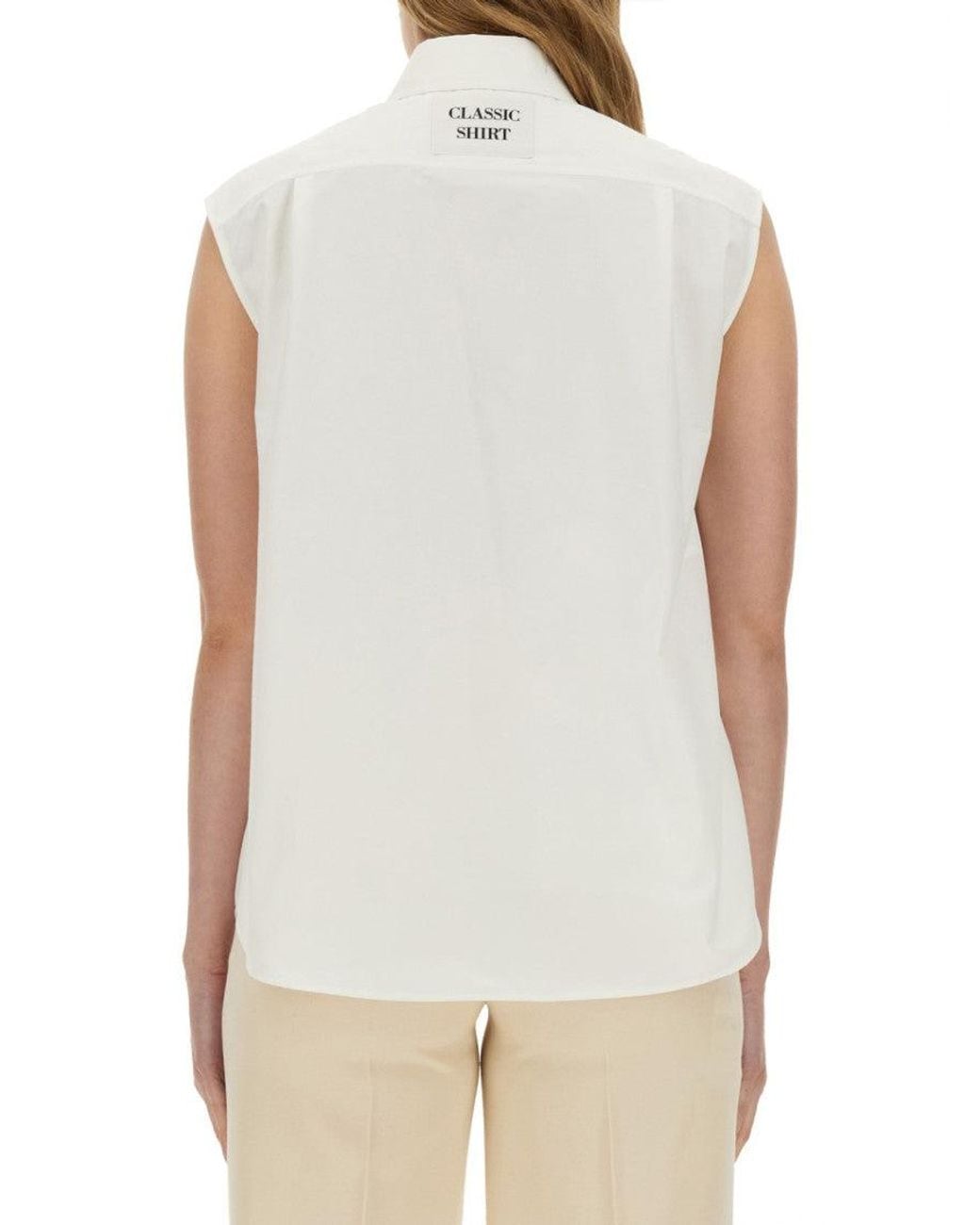 Moschino White Regular Solid Shirt