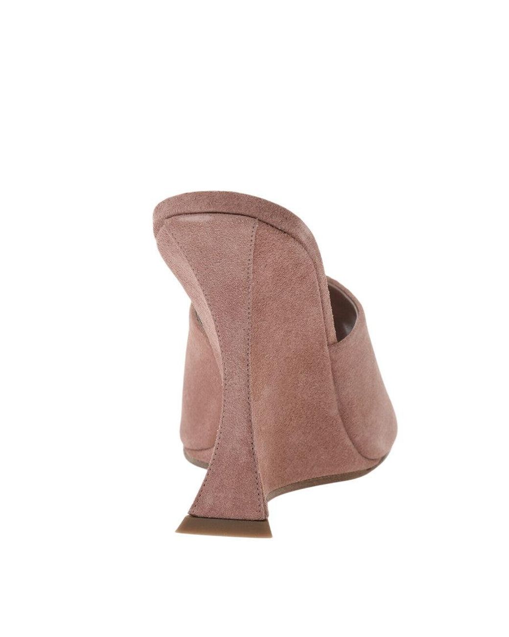 Paris Texas Pink Suede Wedges
