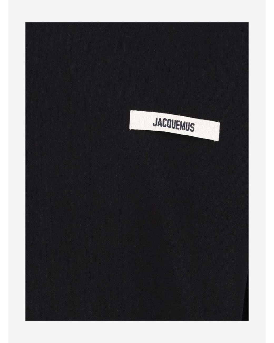 Jacquemus Blue Logo Hoodie for men