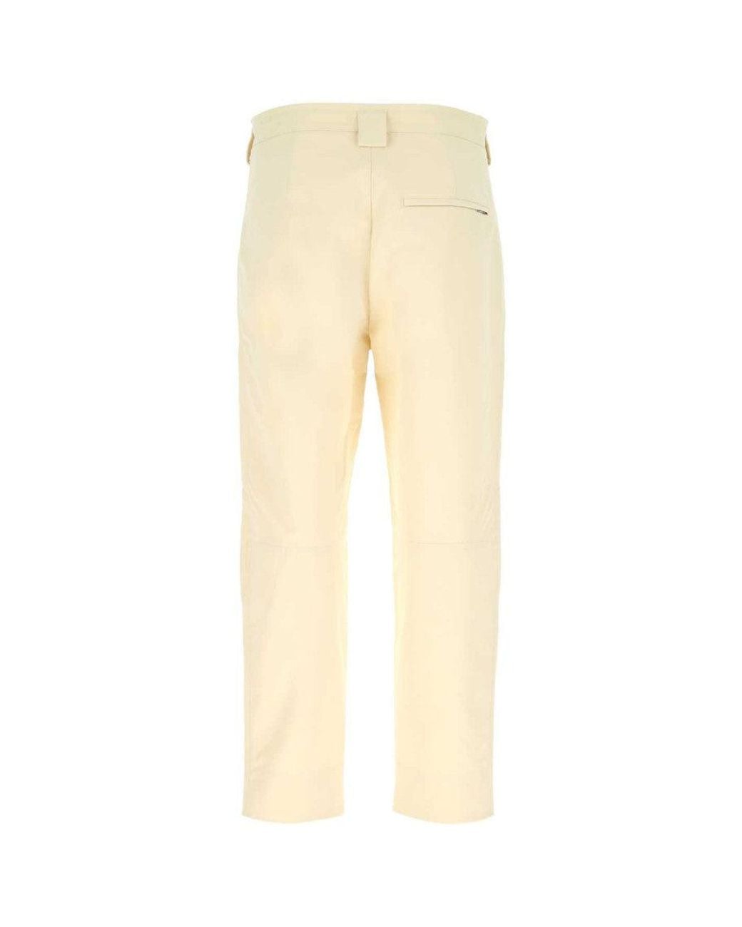 Jil Sander Natural Wide Leg Pant for men