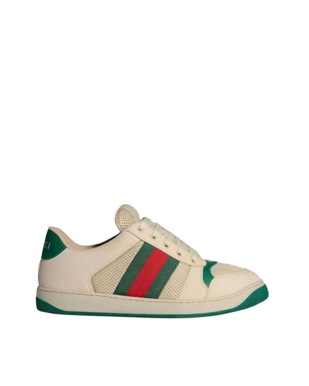 Gucci Green Screener Sneakers for men