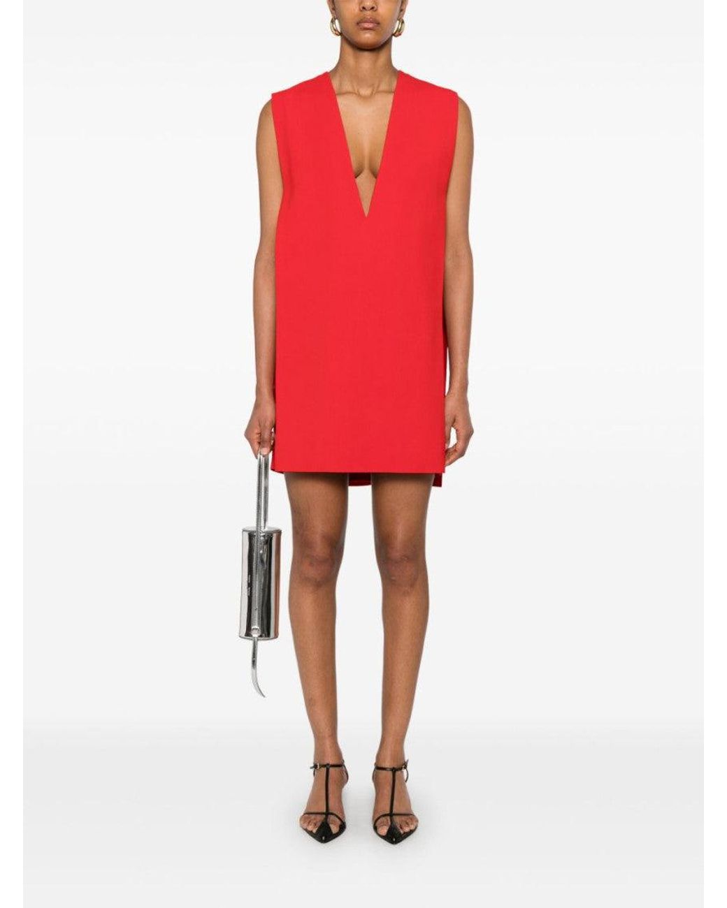 Sportmax Red Agrume Dress