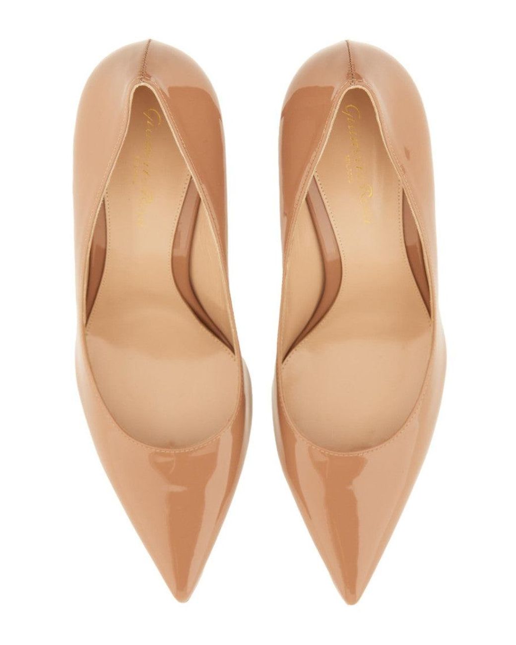 Gianvito Rossi Natural Decollete 85