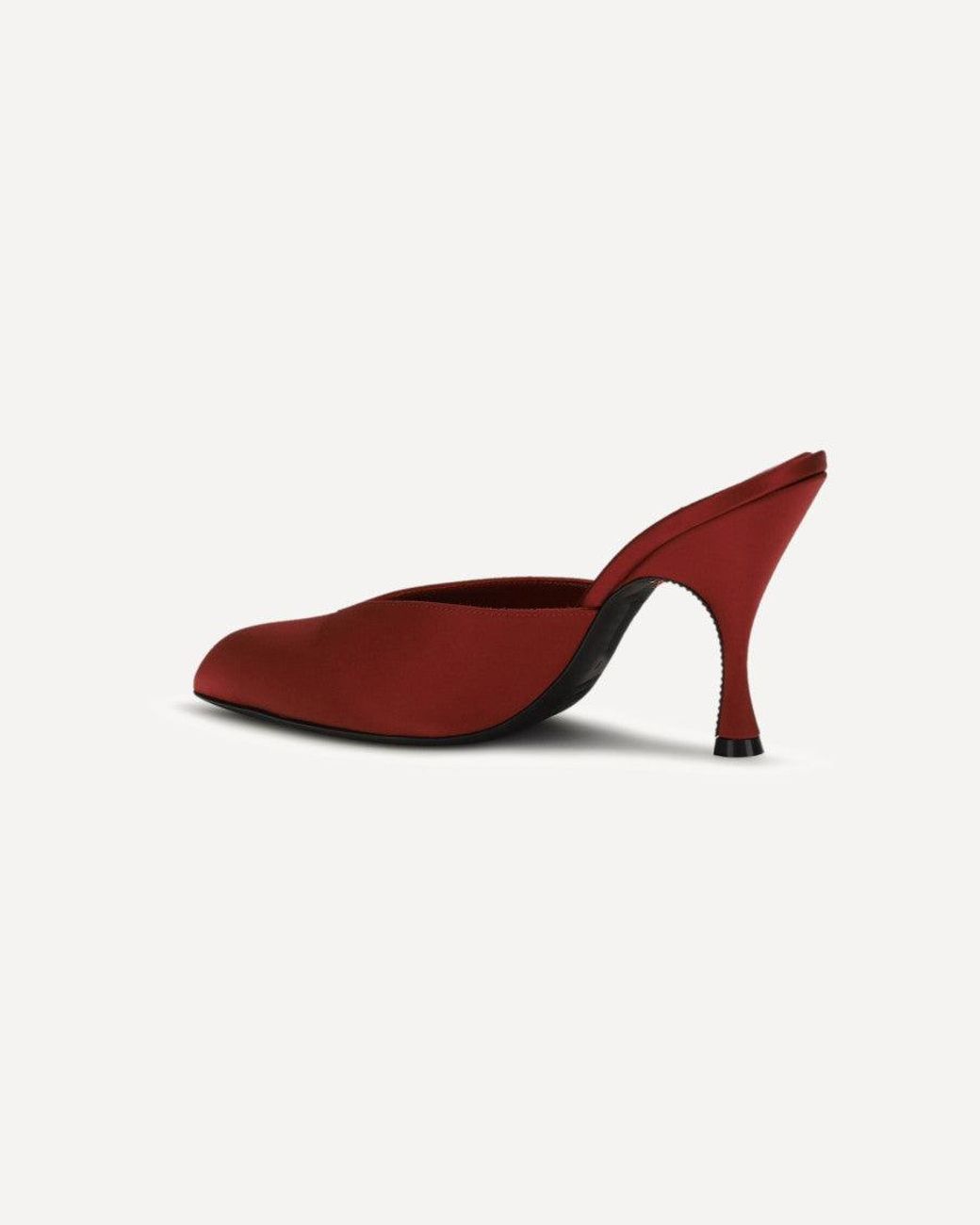 Herbert Levine Red Slip-On Mules