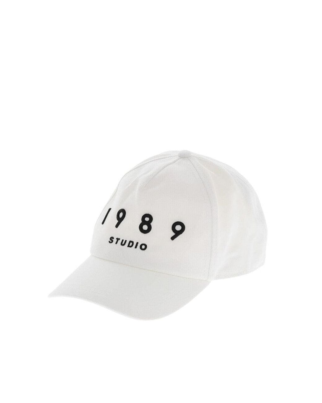 1989 STUDIO White Logo Baseball Cap for men