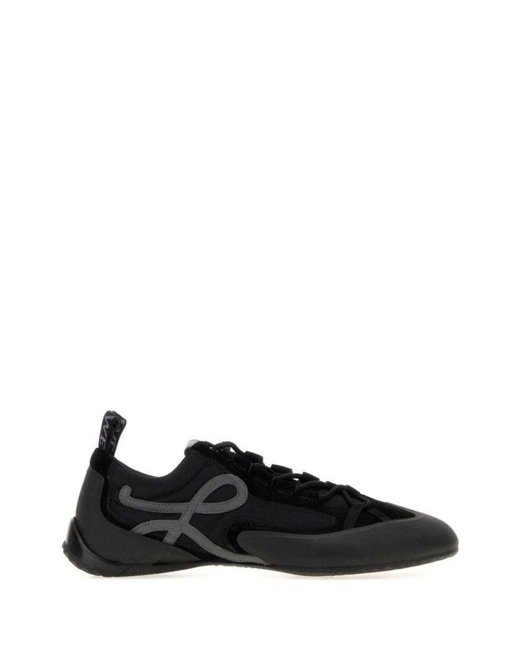 Loewe Black Logo Grip Sneakers for men