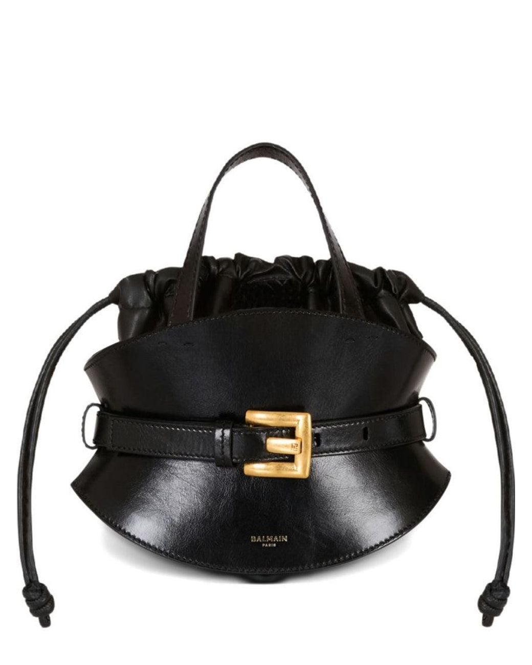 Balmain Black Shuffle Mini Satchel