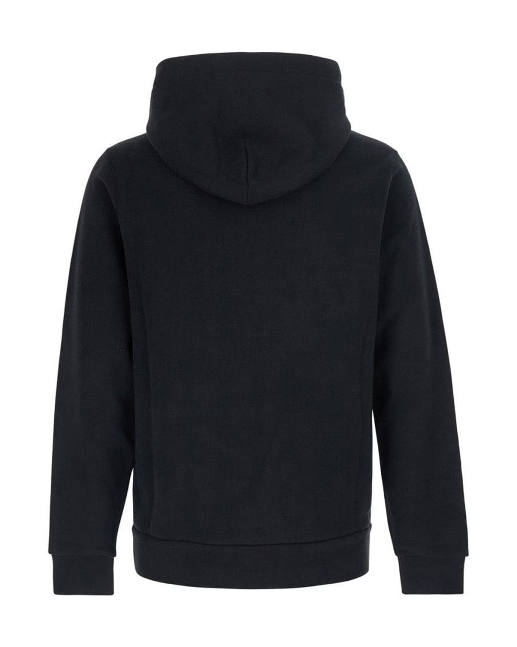 Moncler Blue Regular Logo Hoodie for men
