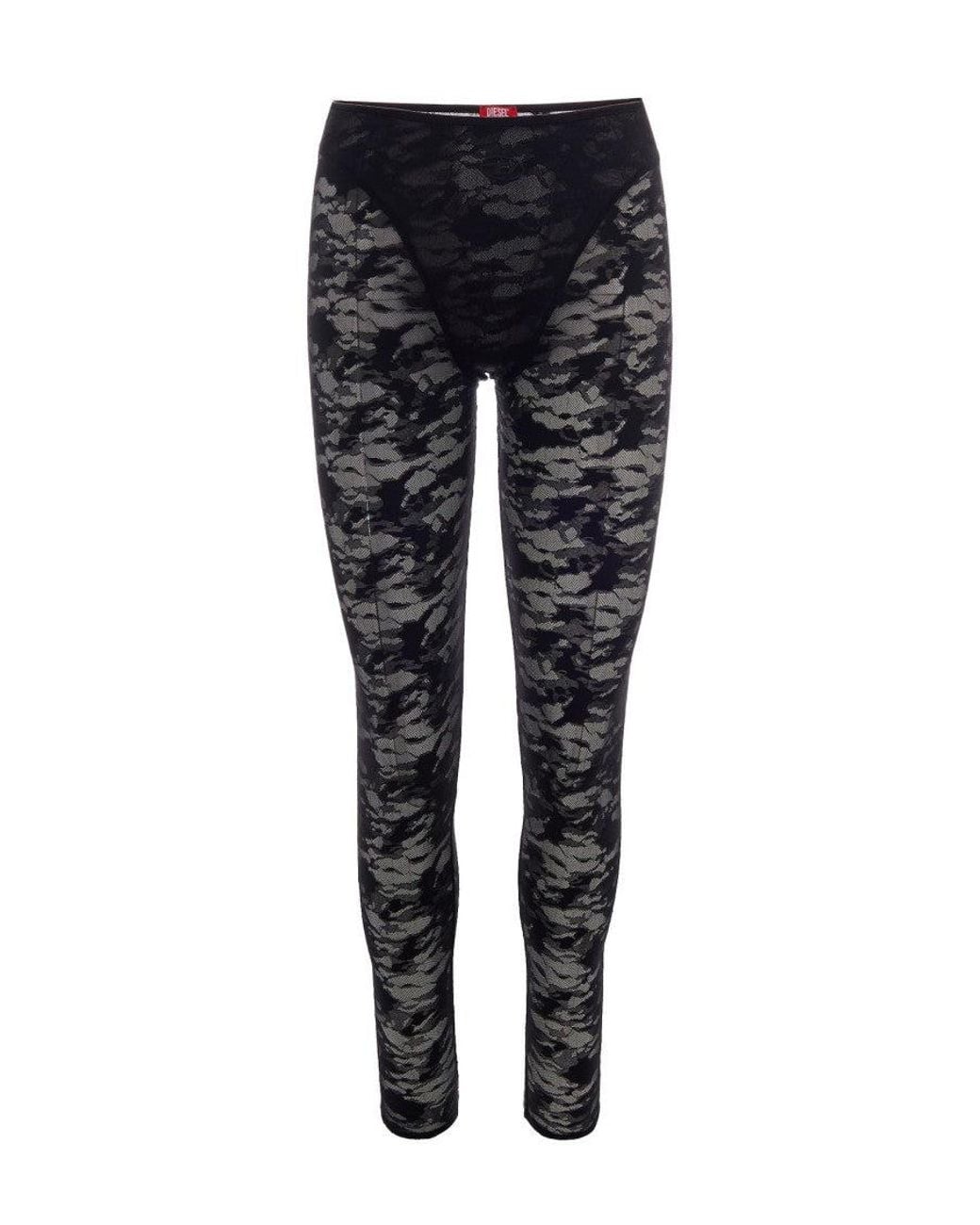 DIESEL Black Skinny Flat Front Pants