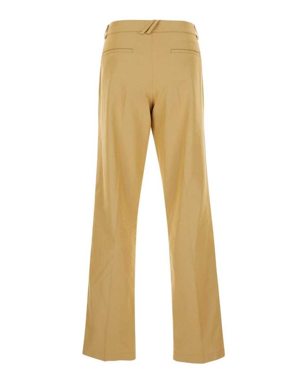 Burberry Natural Cotton Trousers for men