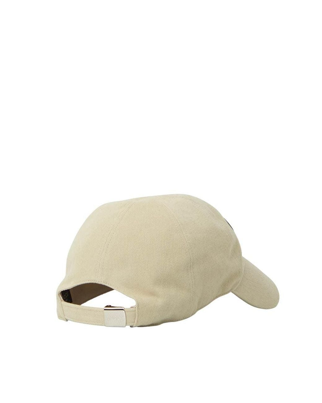 Gucci Natural Gg Logo Baseball Cap for men