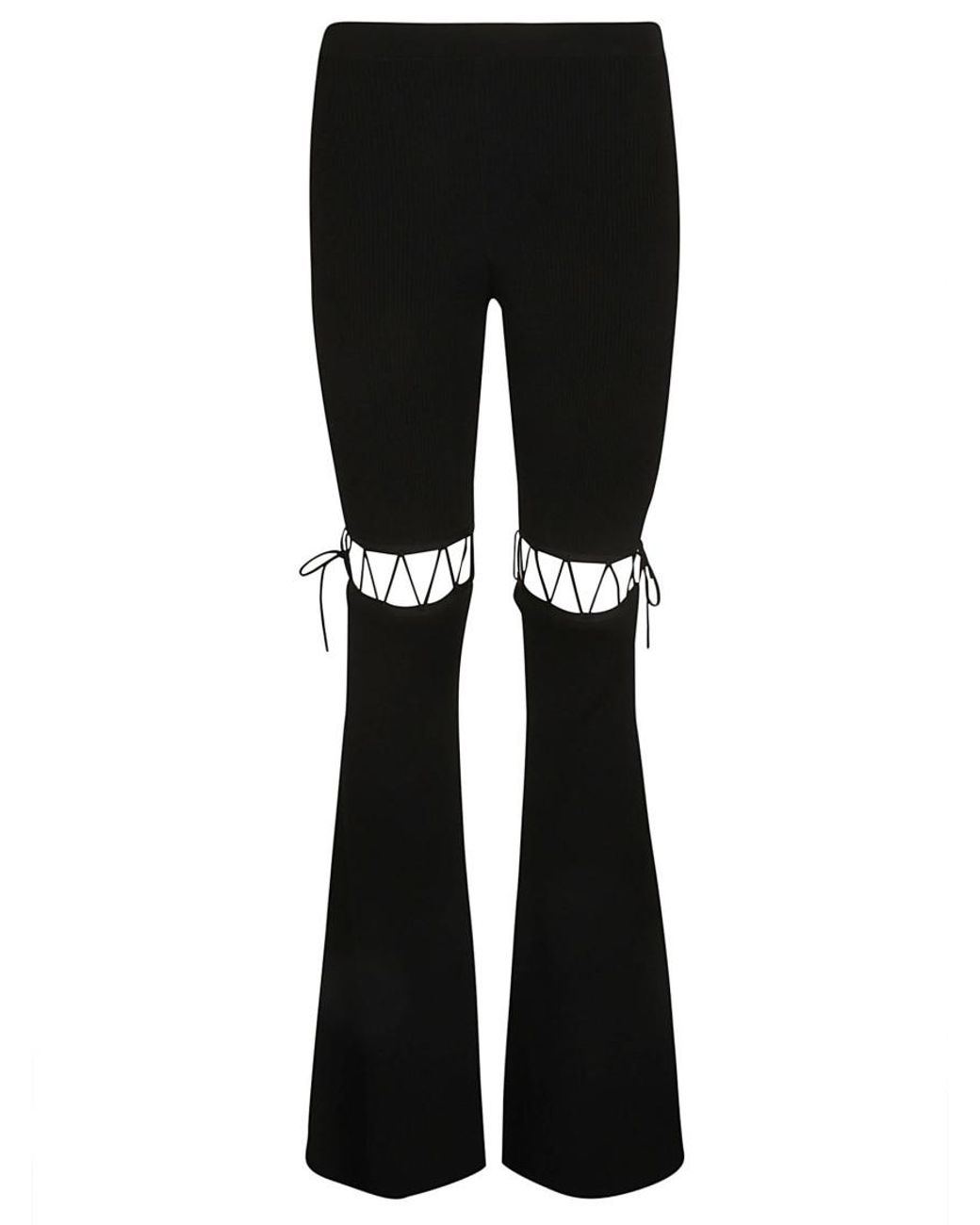 Nensi Dojaka Black Flared Pant
