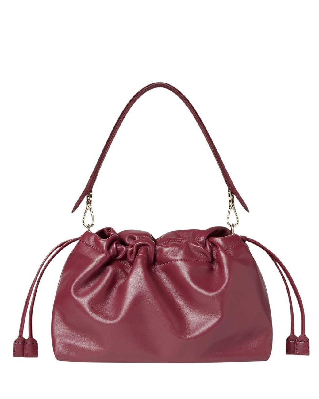 Fendi Purple Baguette Soft Large Shoulder Bag