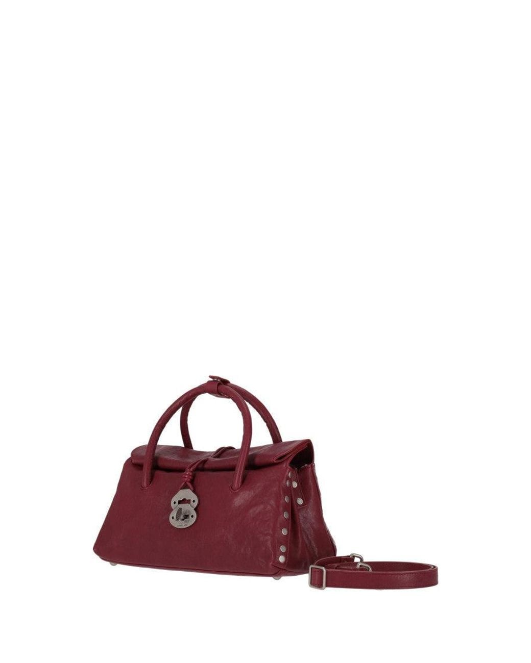 Zanellato Red Dotta Small Satchel