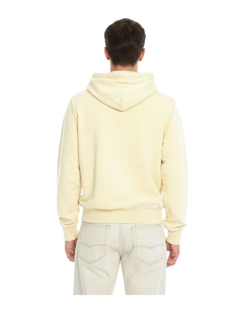 DIESEL Natural Solid Hoodie for men