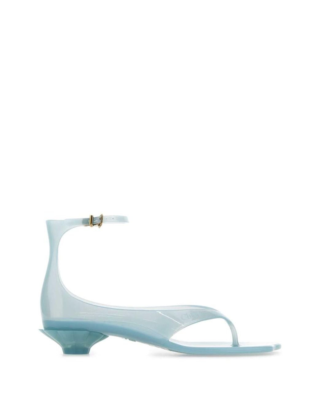 Chloé Blue Transparent Heels