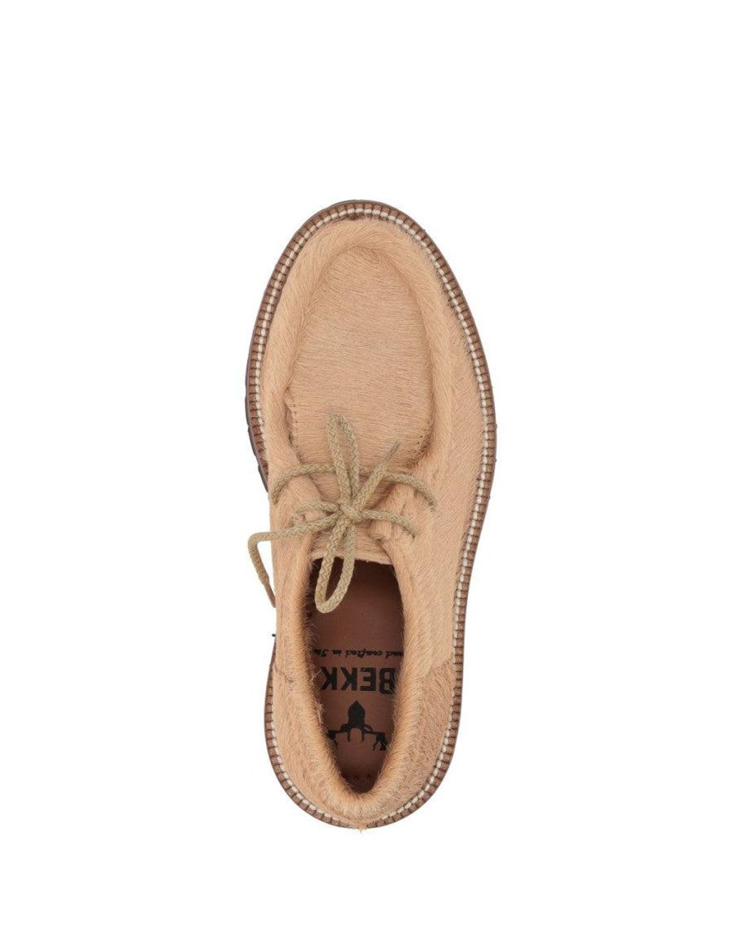 The Bekk Natural Suede Dress Shoes