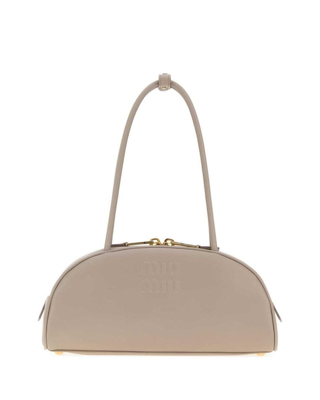 Miu Miu Natural Beau Medium Shoulder Bag