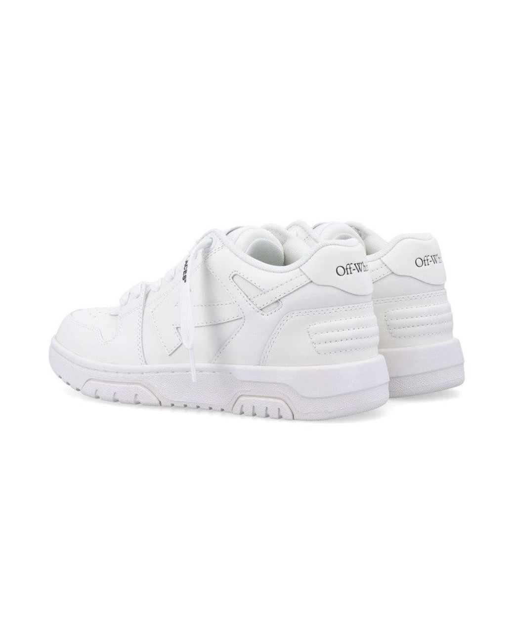 Off-White c/o Virgil Abloh White Out Of Office Low-Top Sneakers