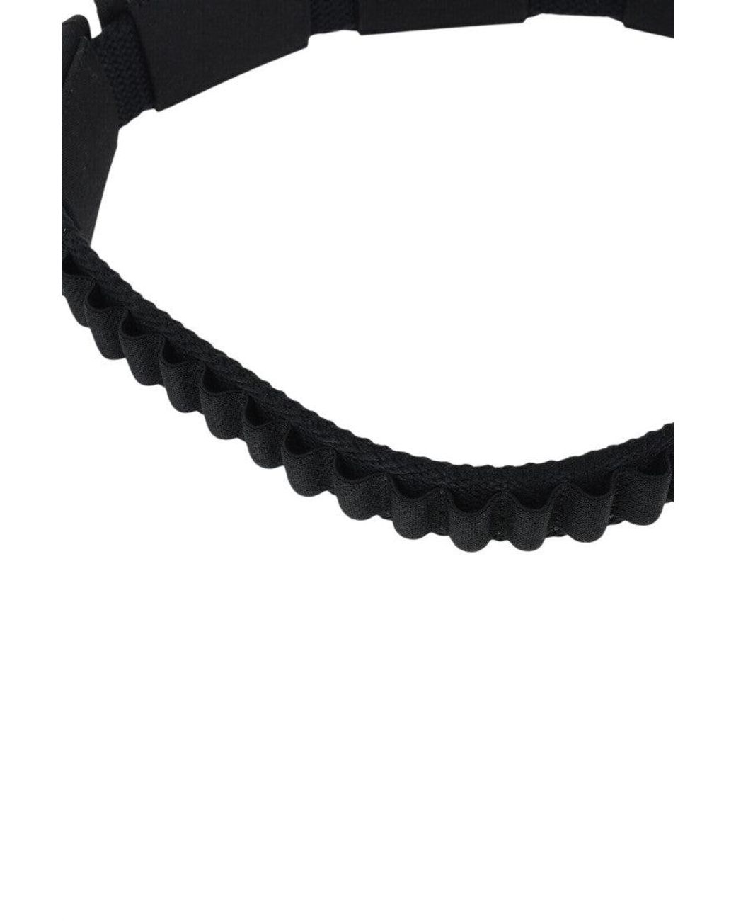DSquared² Black Utility Solid Belt for men