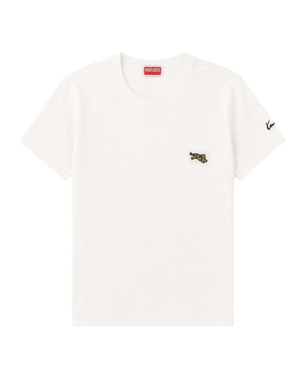 KENZO White Crew Neck T-Shirt