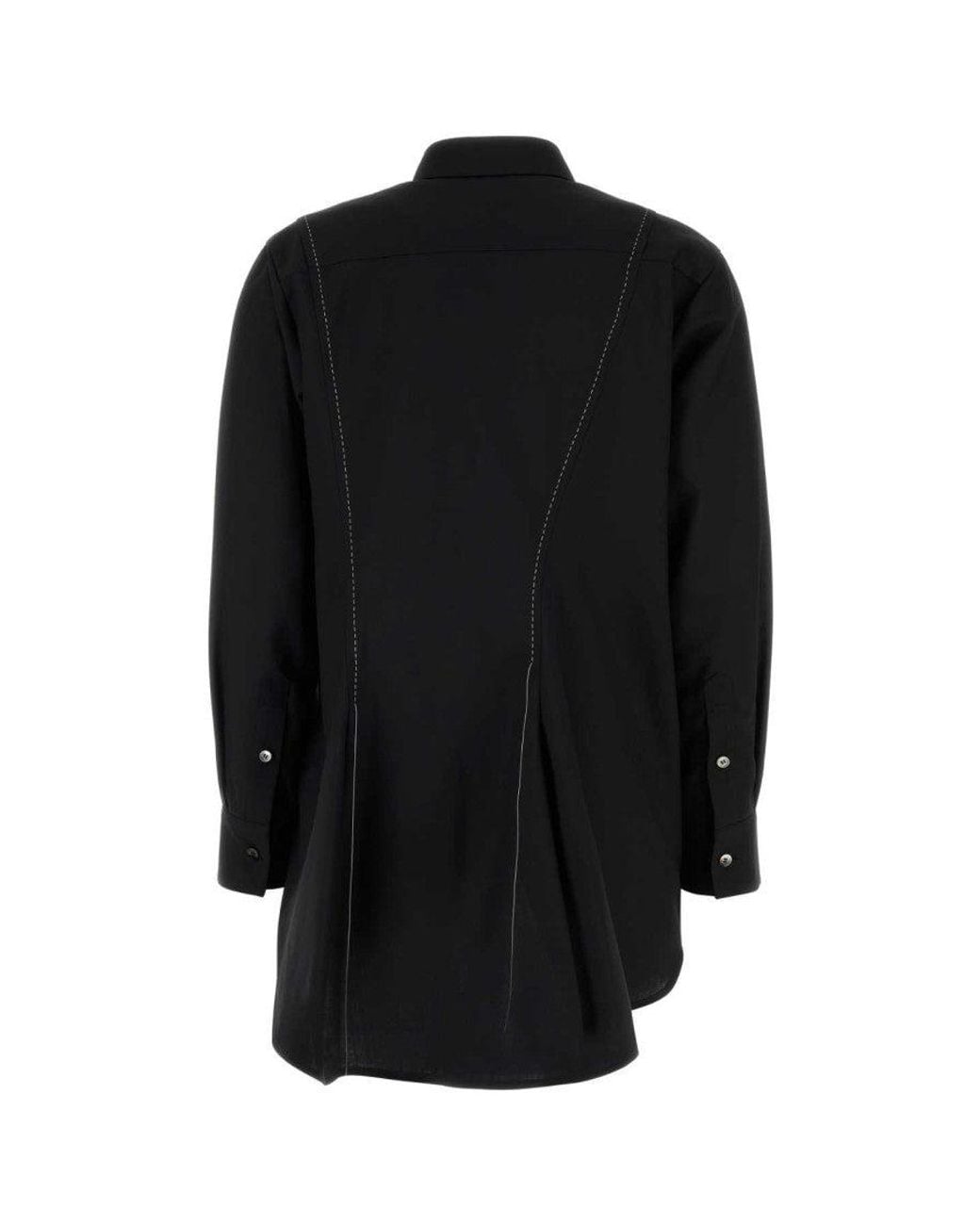 Sacai Black Long Sleeve Shirt