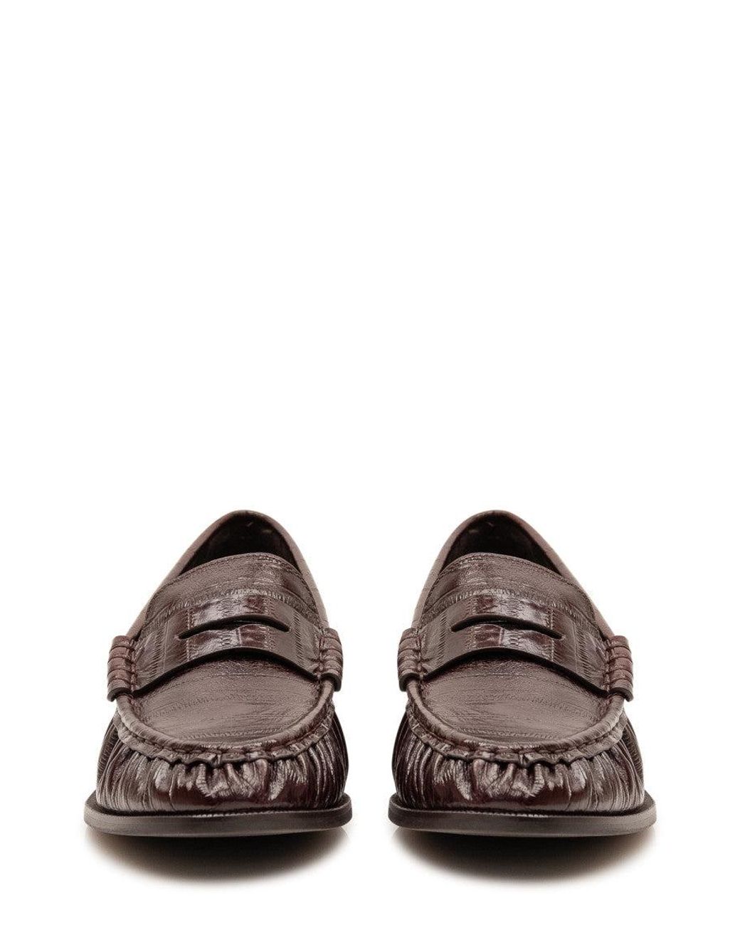 Jeffrey Campbell White Stallone Moccasin Loafers