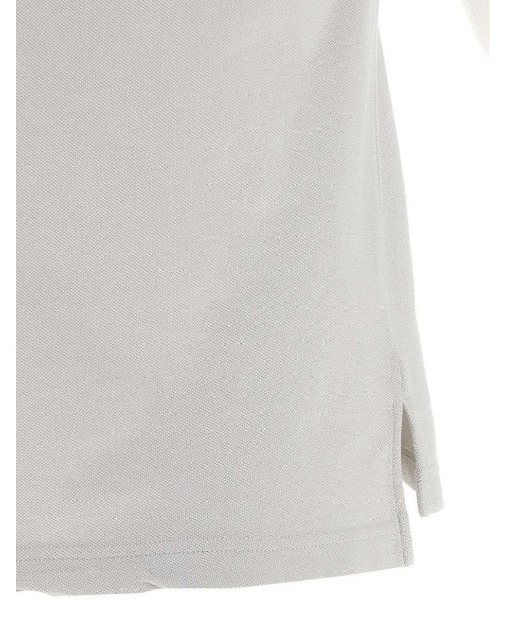 Balenciaga Gray Laurel Polo Shirt