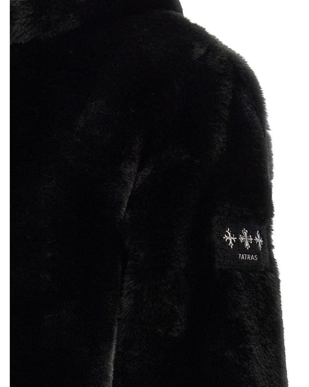 Tatras Black Zip-Up Jacket for men